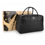 Alfred CR Premium Black Holdall Bag