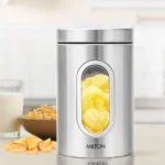 Milton Steel Clear Round Jar