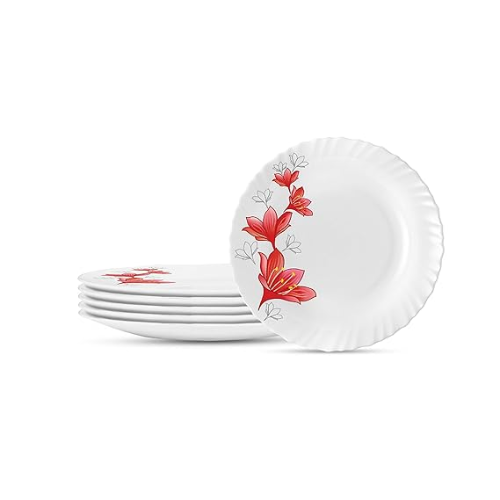 8 RUBY FULL PLATE 11” SET - Image 1