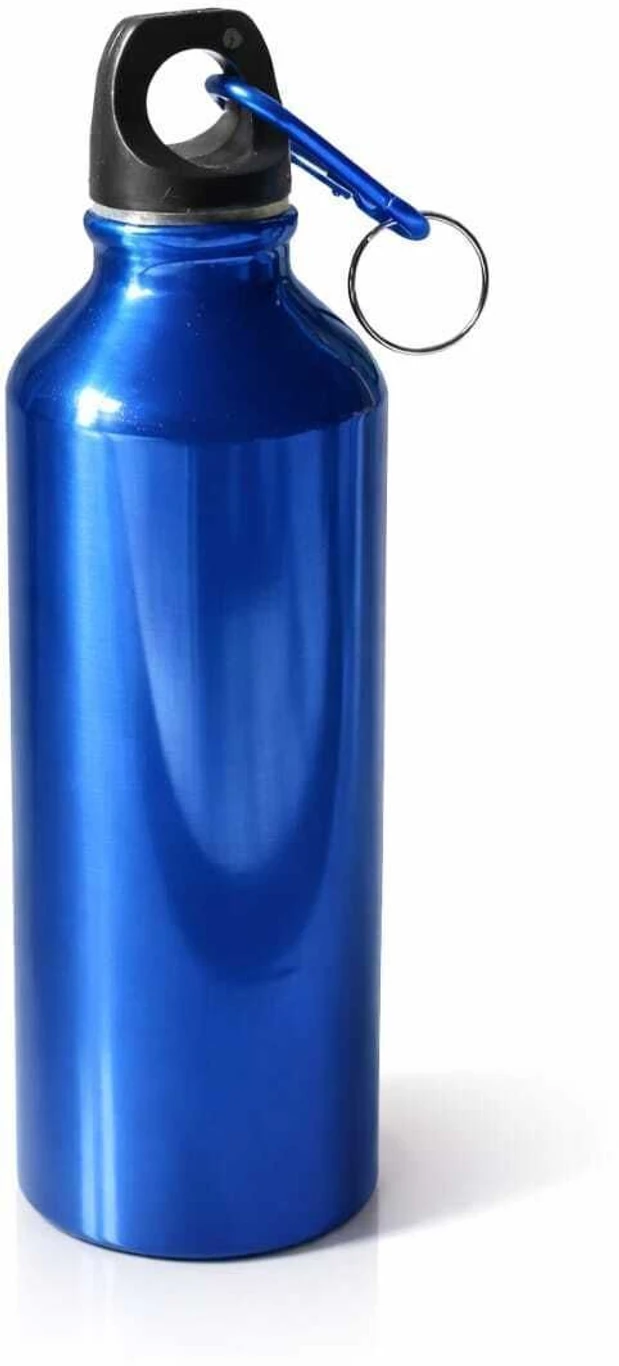 BT1 Lightweight Aluminium Water Bottle for Gym, School & Travel – (Blue) 500 ml Water Bottle (Set of 1, Blue) - Image 1