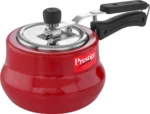 Prestige Nakshatra Duo Plus Svachh Handi 3L Induction Bottom Pressure Cooker (Aluminium)