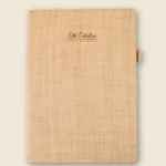 Jute Classic Diary Notebook – Hardcover | 192 Ruled Pages | Natural Shade Paper