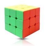 Rubik Cube High Stability Stickerless - 3X3X3 Speed Cube, Multi Color, Kids and Professionals