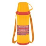 MILTON Angelina 1000 Plastic Vacuum Flask, 820 ml, Orange | BPA Free | Food Grade | Easy to Carry | Odour Free - Image 4