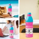 Milton Kool Buddy 600 Insulated Water Bottle with Straw for Kids, 500 ml, Pink | School | Picnic | Sipper | Leak Proof | BPA Free | Food Grade | Easy to Carry - Image 6