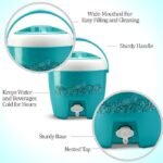 Milton Kool Dew Insulated Plastic Water Jug, 5 Litre, Sea Green - Image 2