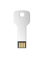 32GB Key Shape USB 2.0 Pen Drive | Metal Keychain Flash Drive | Portable & Reliable Storage for Laptop, PC, Mobile, Tablet, Car Audio & Music