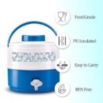 MILTON Plastic Kool Musafir 5000 Insulated Water Jug (Blue, 4.8 L) - Image 3