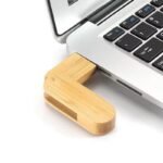 Swivel Premium Wooden Pen Drive 4GB USB 2.0 | Eco-Friendly Wood Flash Drive | Up to 10MB/s Speed | Grade A Chip | Corporate Gifting USB | Fancy Designer Pendrive 4GB - Image 4