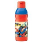 Milton Kool Prime 600 Insulated Kids Water Bottle, 570 ml, Red | BPA & Lead Free | Food Grade | Leak Proof | PU Insulated | Easy to Carry