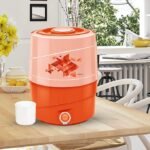 Milton Kool Rover 12 Water Jug PU Insulated, 11 litres, BPA Free, Leak Proof & Portable Jug, Sturdy Handles, Ideal for Travel, Picnic, Offices, Shops, Orange